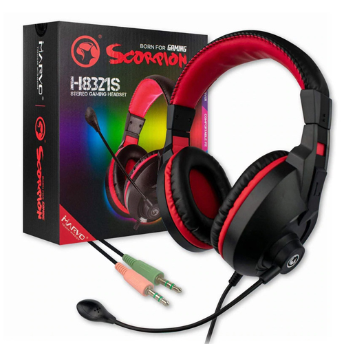 Marvo Scorpion H8321S Stereo Gaming Headset with Microphone Marvo Scorpion H8321S Stereo Gaming Headset with Microphone